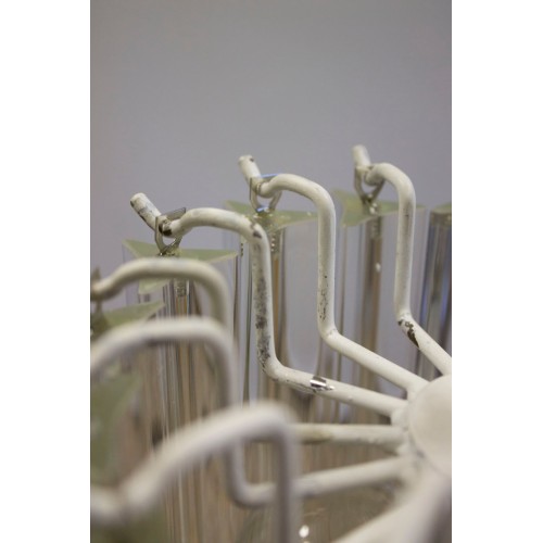 Pair of Italian Chandeliers Attributed to Camer Glass, circa 1960s