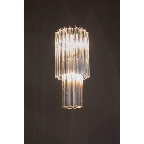 Pair of Italian Chandeliers Attributed to Camer Glass, circa 1960s