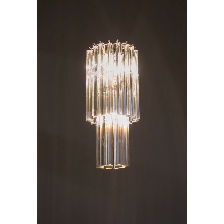 Pair of Italian Chandeliers Attributed to Camer Glass, circa 1960s