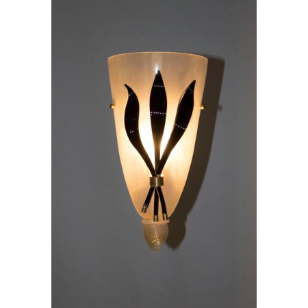 Pair of Italian Midcentury Sconces, circa 1980s