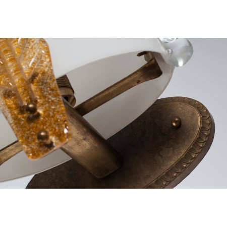 Italian mid century six sconces, circa 1950s