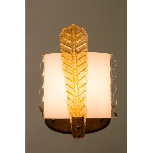 Italian mid century six sconces, circa 1950s