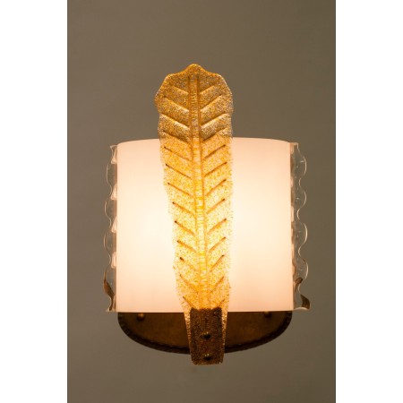 Italian mid century six sconces, circa 1950s