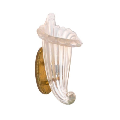 Four Italian Sconces, Attributed to Romano Donà, circa 1980s