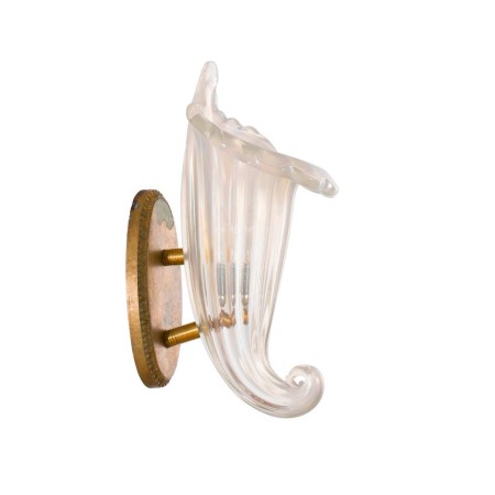 Four Italian Sconces, Attributed to Romano Donà, circa 1980s