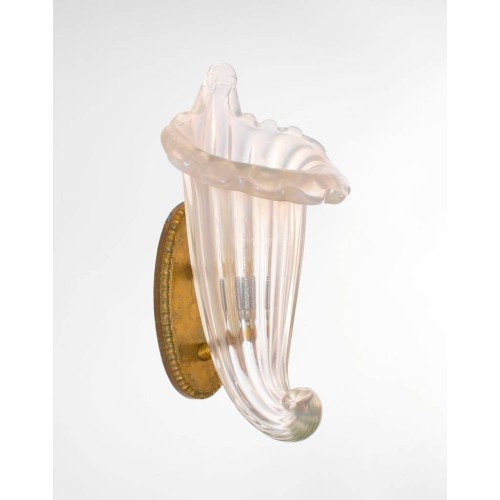 Four Italian Sconces, Attributed to Romano Donà, circa 1980s