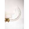Four Italian Sconces Attributed to Camer Glass, circa 1960s