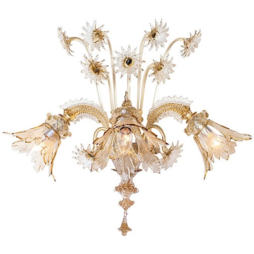 Murano Sconce in the Style of Galliano Ferro, circa 1930s