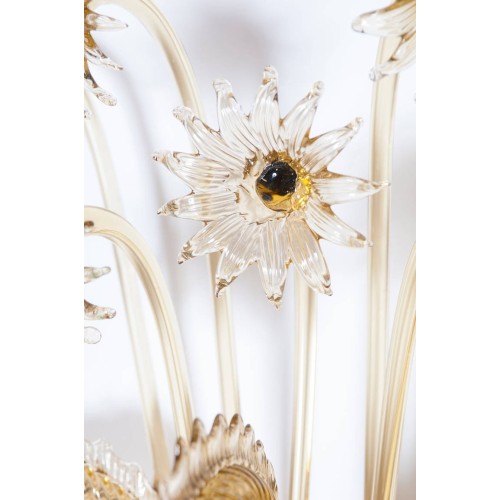 Murano Sconce in the Style of Galliano Ferro, circa 1930s