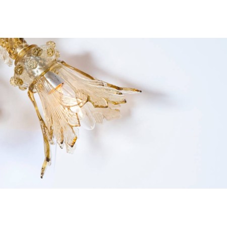 Murano Sconce in the Style of Galliano Ferro, circa 1930s