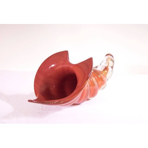 Amazing Italian Murano Cornucopia Designed by Romano Donà
