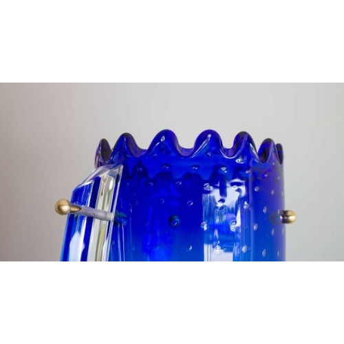 Italian Midcentury Sconces Attributed to Camer Glass