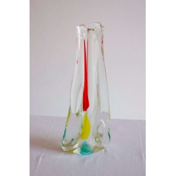 Vase in Murano Glass Attributed to Gino Cenedese