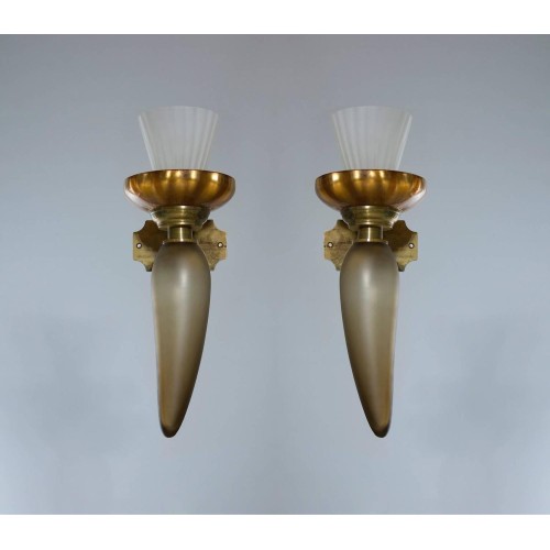 Pair of Italian Sconces, circa 1950s