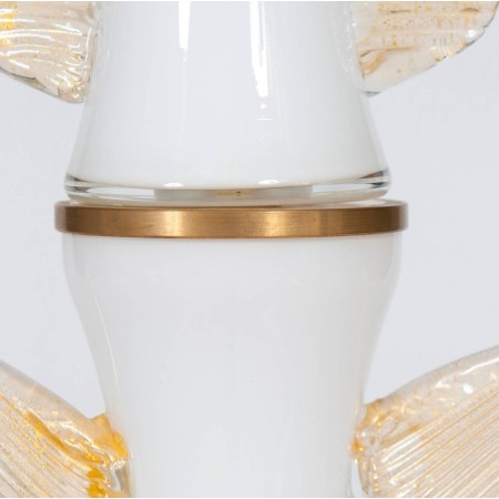 Italian Murano Gold Table Lamp, circa 1950s