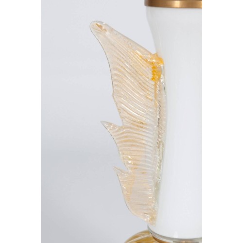 Italian Murano Gold Table Lamp, circa 1950s