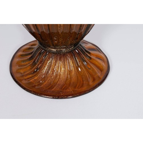 Italian Murano Table Lamp, Signed by Gabbiani, circa 1970s