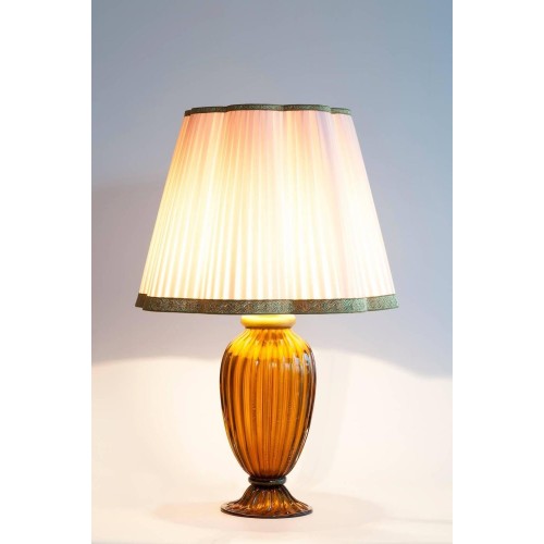 Italian Murano Table Lamp, Signed by Gabbiani, circa 1970s