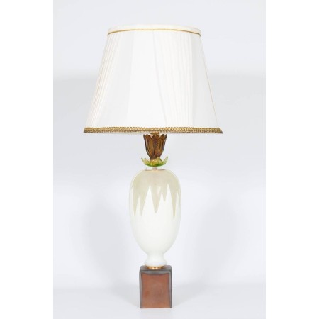 Italian Murano Table Lamp Cactus Sculpture, circa 2010s