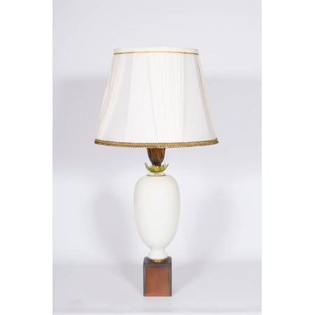 Italian Murano Table Lamp Cactus Sculpture, circa 2010s